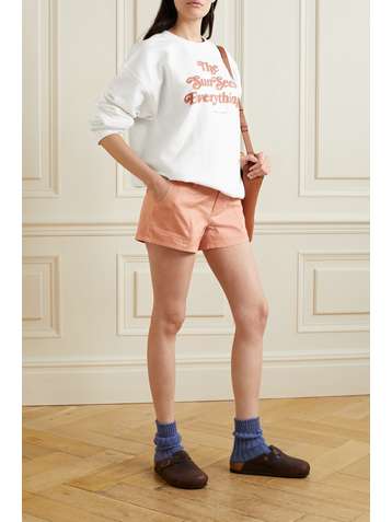 PARADISED + NET SUSTAIN printed cotton-blend jersey sweatshirt