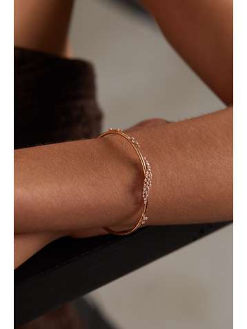 ANANYA Scatter 18-karat rose gold diamond bracelet