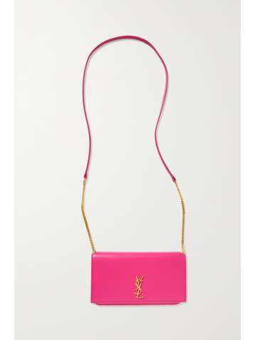 SAINT LAURENT Monogramme leather pouch