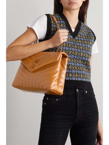 SAINT LAURENT Loulou medium quilted leather shoulder bag