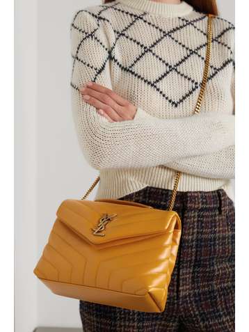 SAINT LAURENT Loulou small quilted leather shoulder bag