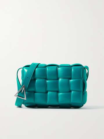 BOTTEGA VENETA Cassette padded intrecciato leather shoulder bag