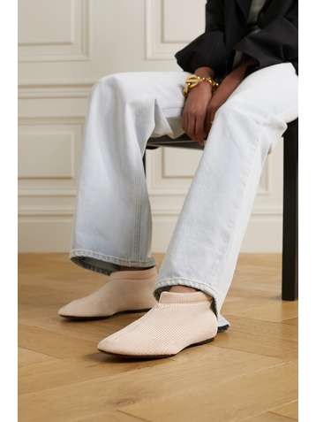 PROENZA SCHOULER Rondo stretch-knit ballet flats