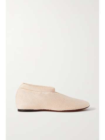 PROENZA SCHOULER Rondo stretch-knit ballet flats