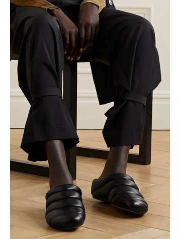 PROENZA SCHOULER Rondo quilted leather slippers