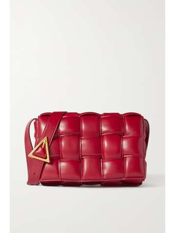 BOTTEGA VENETA Cassette padded intrecciato leather shoulder bag
