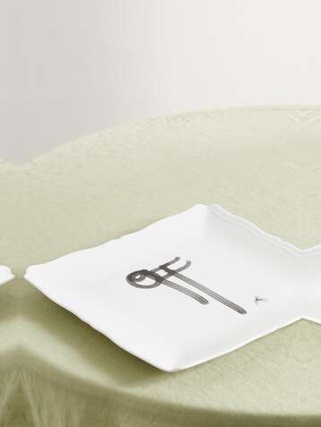GINORI + Off-White 26cm porcelain plate