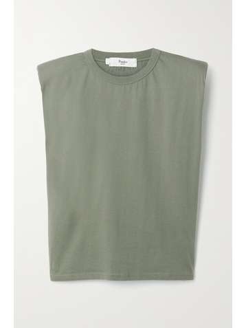 FRANKIE SHOP Débardeur en jersey de coton Eva