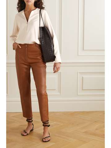 STELLA MCCARTNEY + NET SUSTAIN Arlesa crepe top