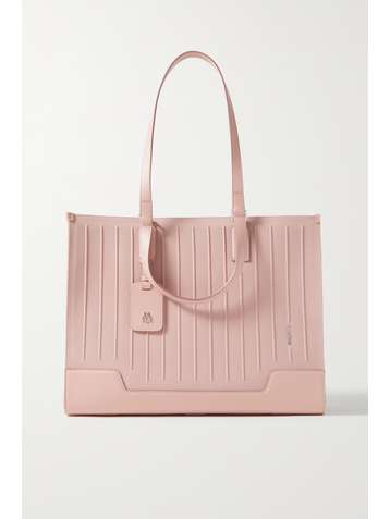 RIMOWA Never Still webbing and leather-trimmed canvas tote