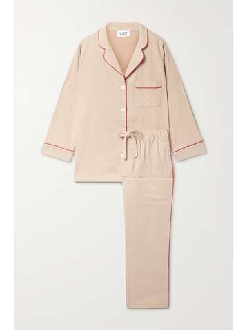 SLEEPY JONES Marina Pyjama aus Baumwollflanell