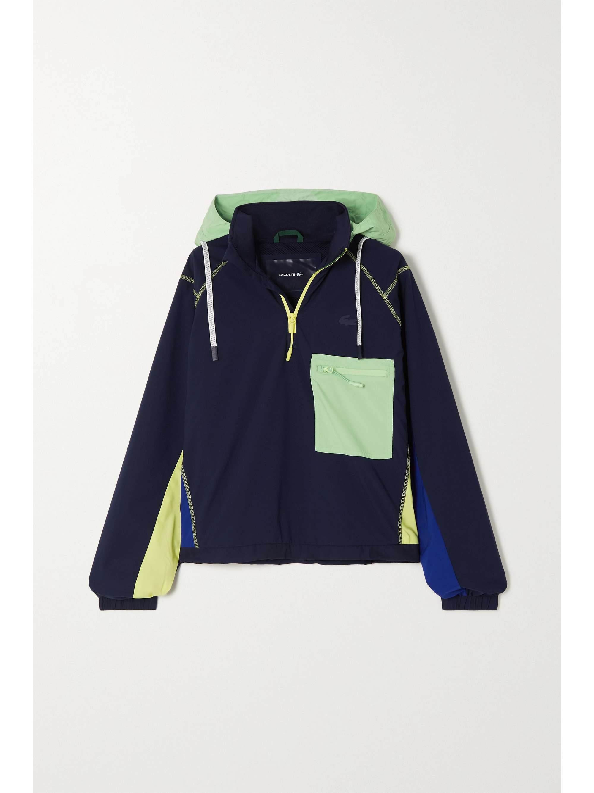 block shell jacket