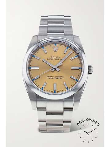 ROLEX Pre-Owned 2020 Oyster Perpetual Automatic 40mm Oystersteel watch
