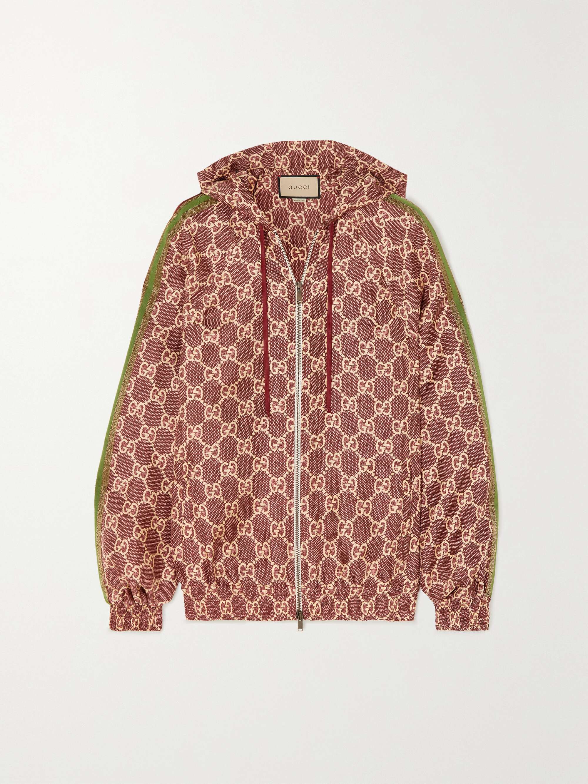 Gucci Men's GG Printed Hooded Jacket