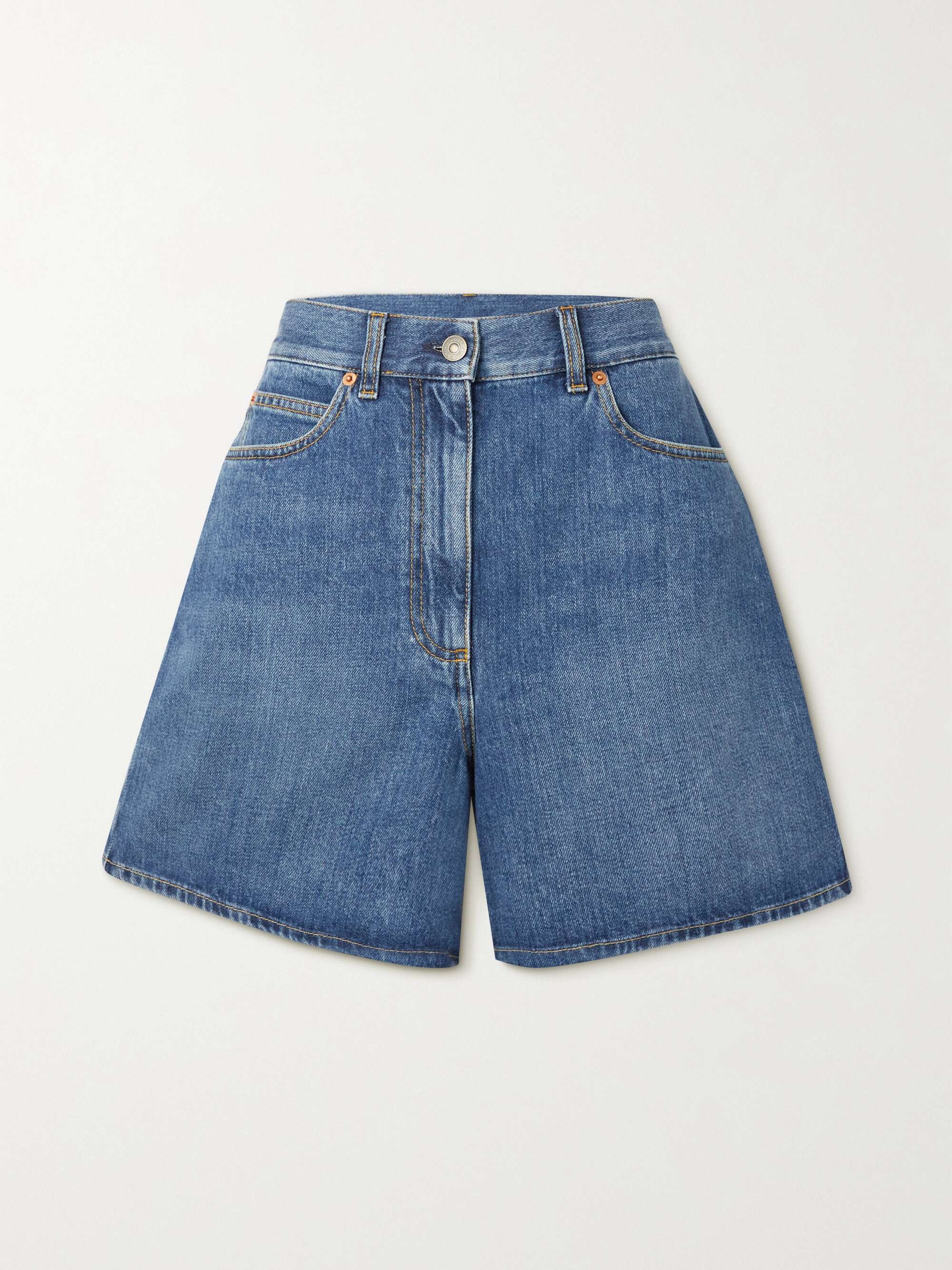 blue gucci shorts