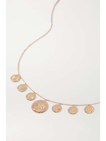 ANISSA KERMICHE Louise d'Or Collier 14-karat gold necklace
