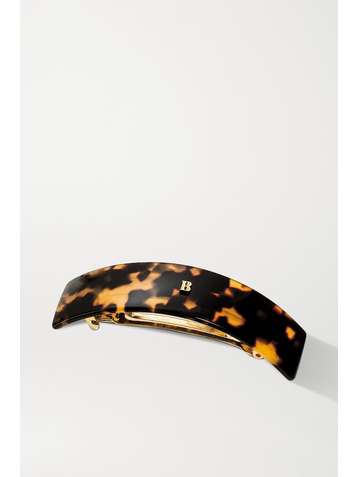 BALMAIN PARIS HAIR COUTURE Large acetate hair clip - Tortoiseshell
