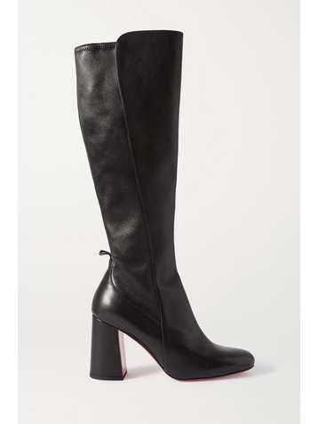 CHRISTIAN LOUBOUTIN Kronobotte 85 leather knee boots