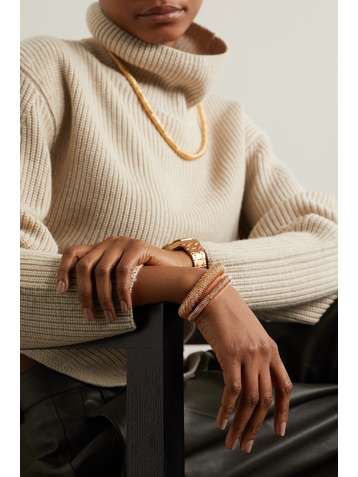 CAROLINA BUCCI K.I.S.S. Small 18-karat rose gold bracelet