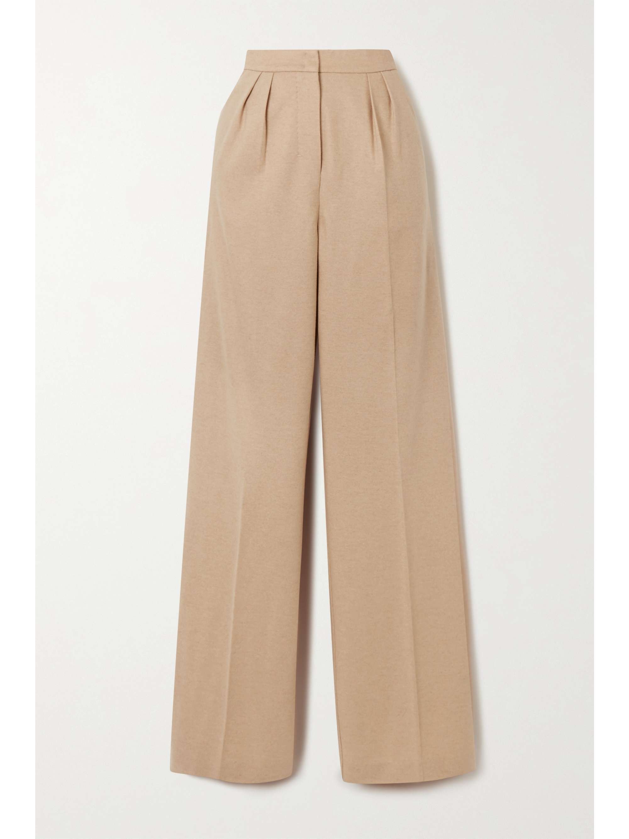 Jadi camel hair-jersey wide-leg pants 