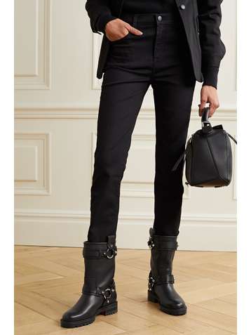 CHRISTIAN LOUBOUTIN Bikita spiked leather ankle boots