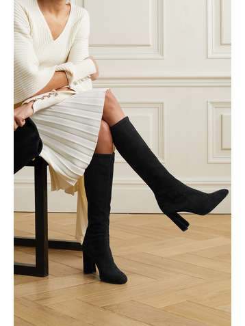 CO Bottes en daim stretch