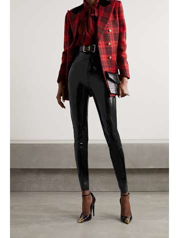 SAINT LAURENT Latex leggings + Latex Care cleaning kit 3 x 30ml bottles (Vividress, Vivishine, Viviclean)