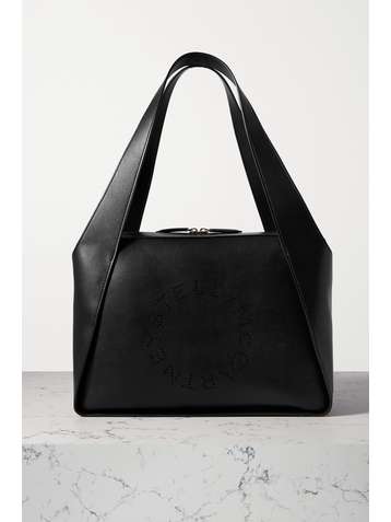 STELLA MCCARTNEY Perforated vegetarian leather tote