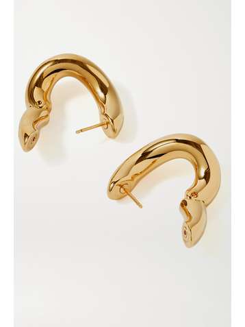 BALENCIAGA Loop goldfarbene Creolen
