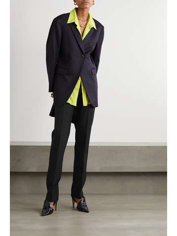 BOTTEGA VENETA Twill slim-leg pants