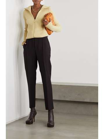 BOTTEGA VENETA Ribbed wool-blend cardigan
