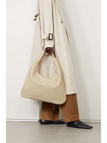 THE ROW Everyday textured-leather shoulder bag