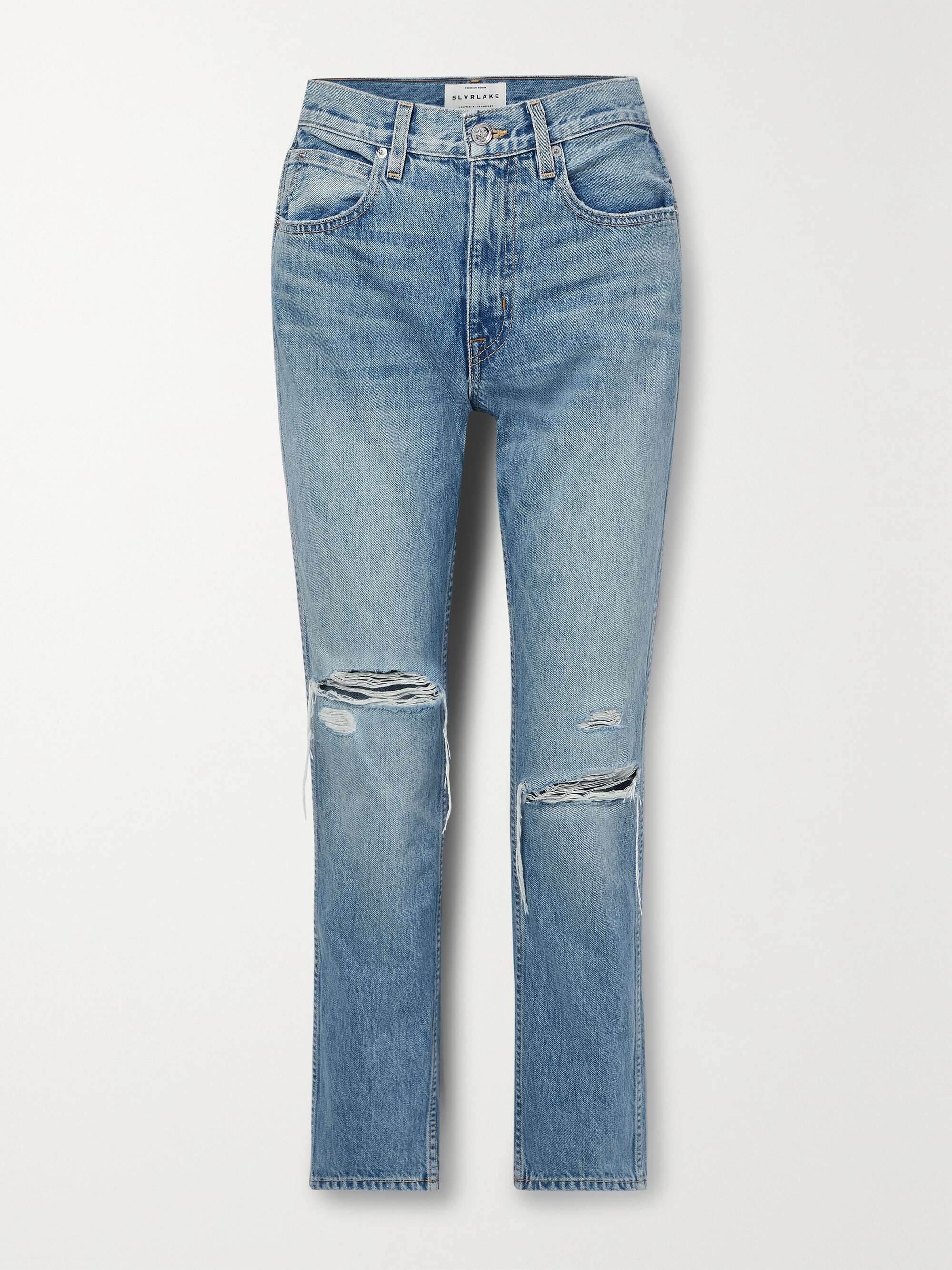 slim-leg organic jeans | SLVRLAKE 