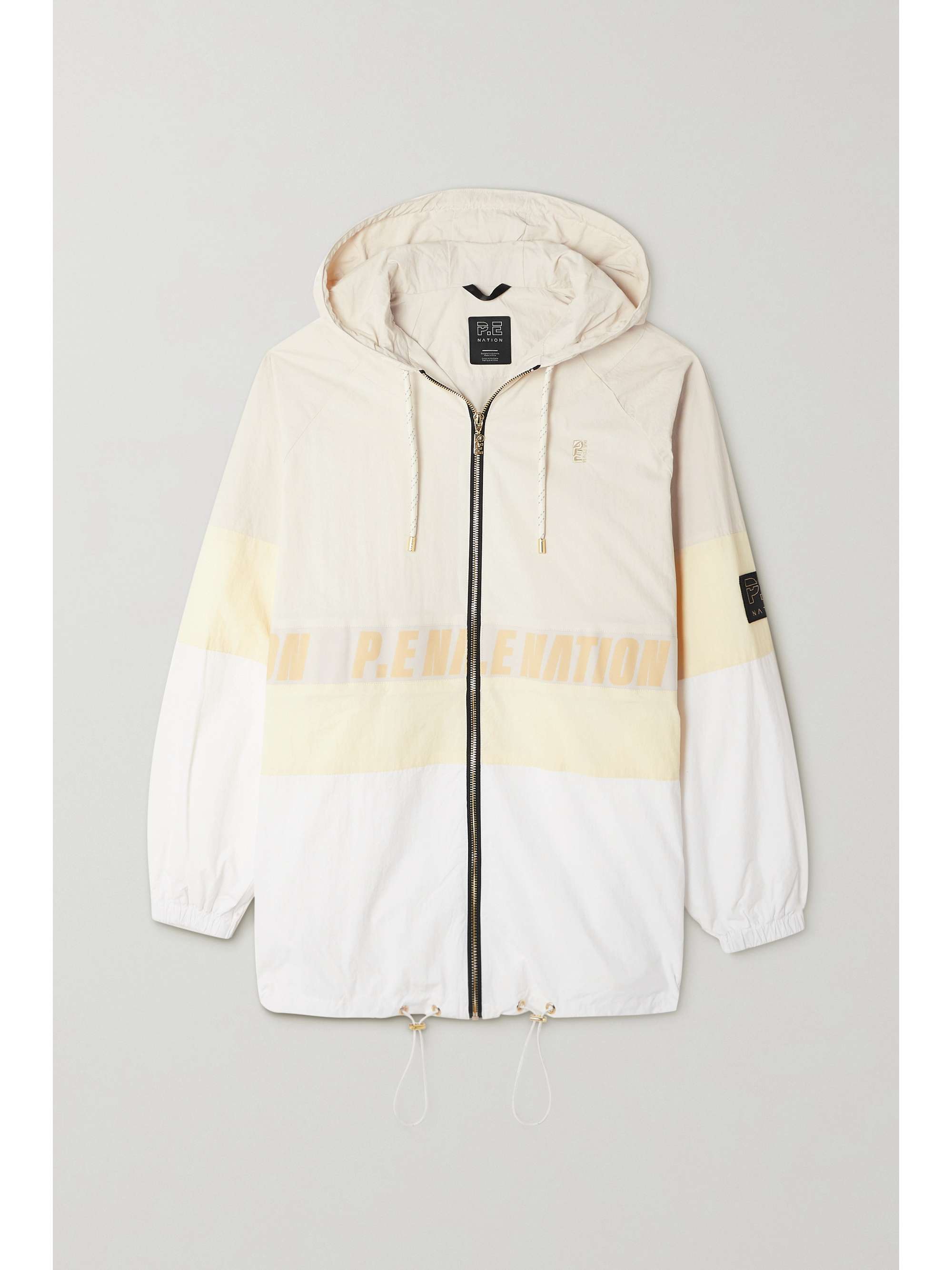 block shell jacket
