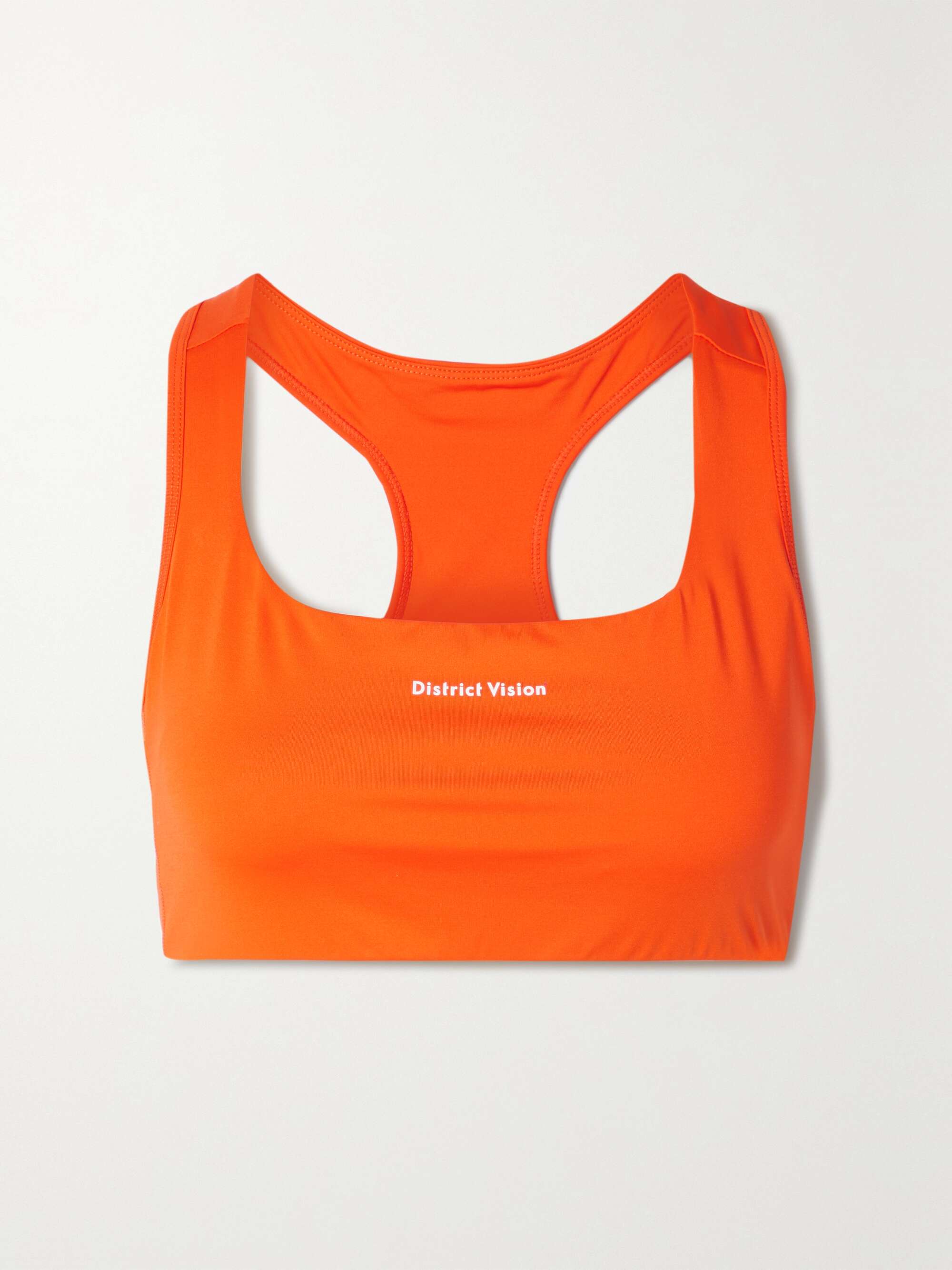 orange sports bra