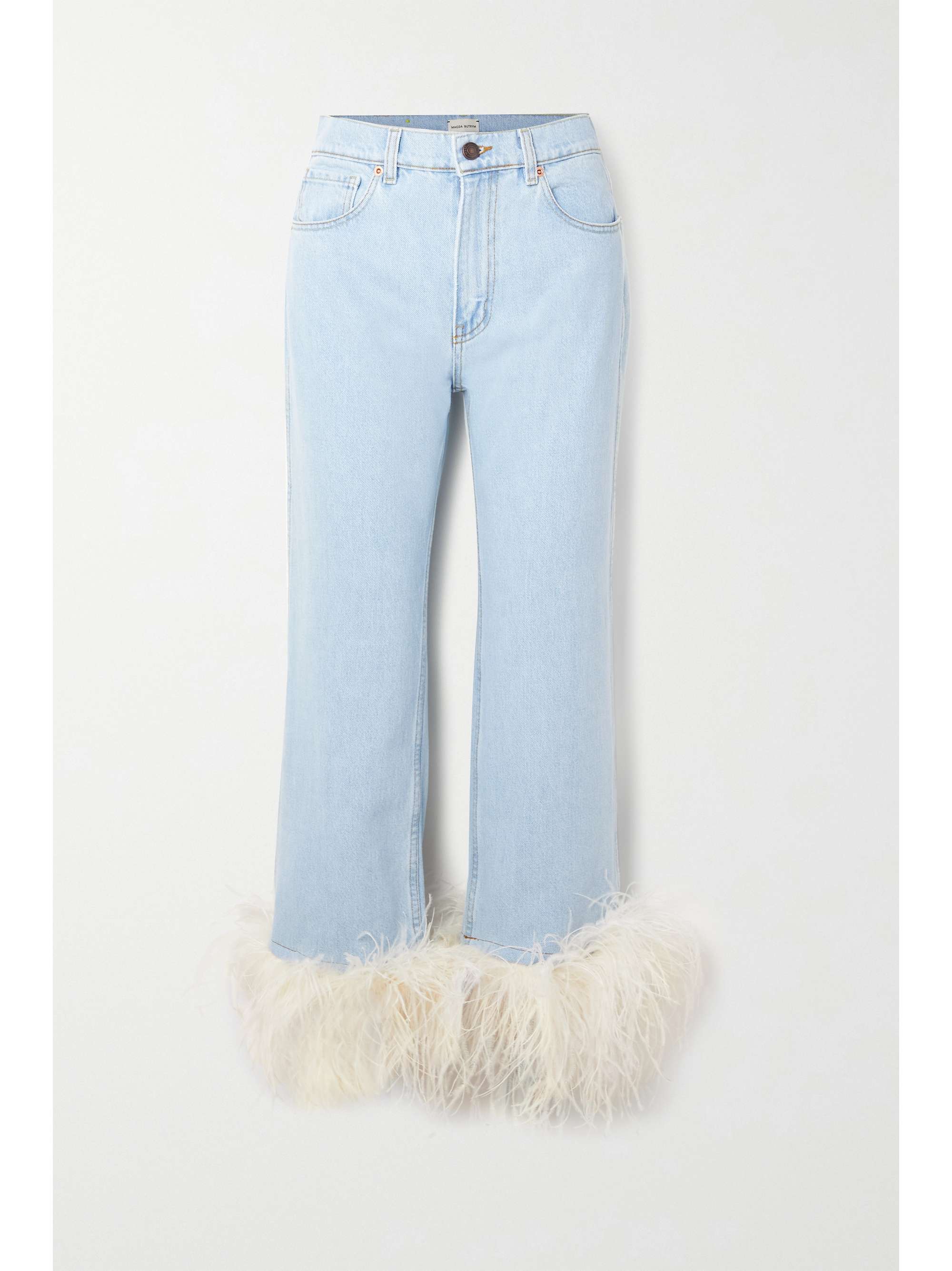 straight-leg jeans | MAGDA BUTRYM 