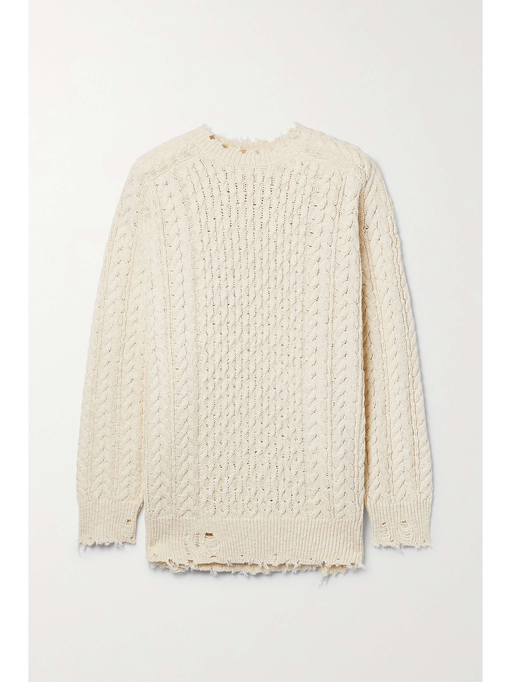 Denimist Oversized Aran Sweater