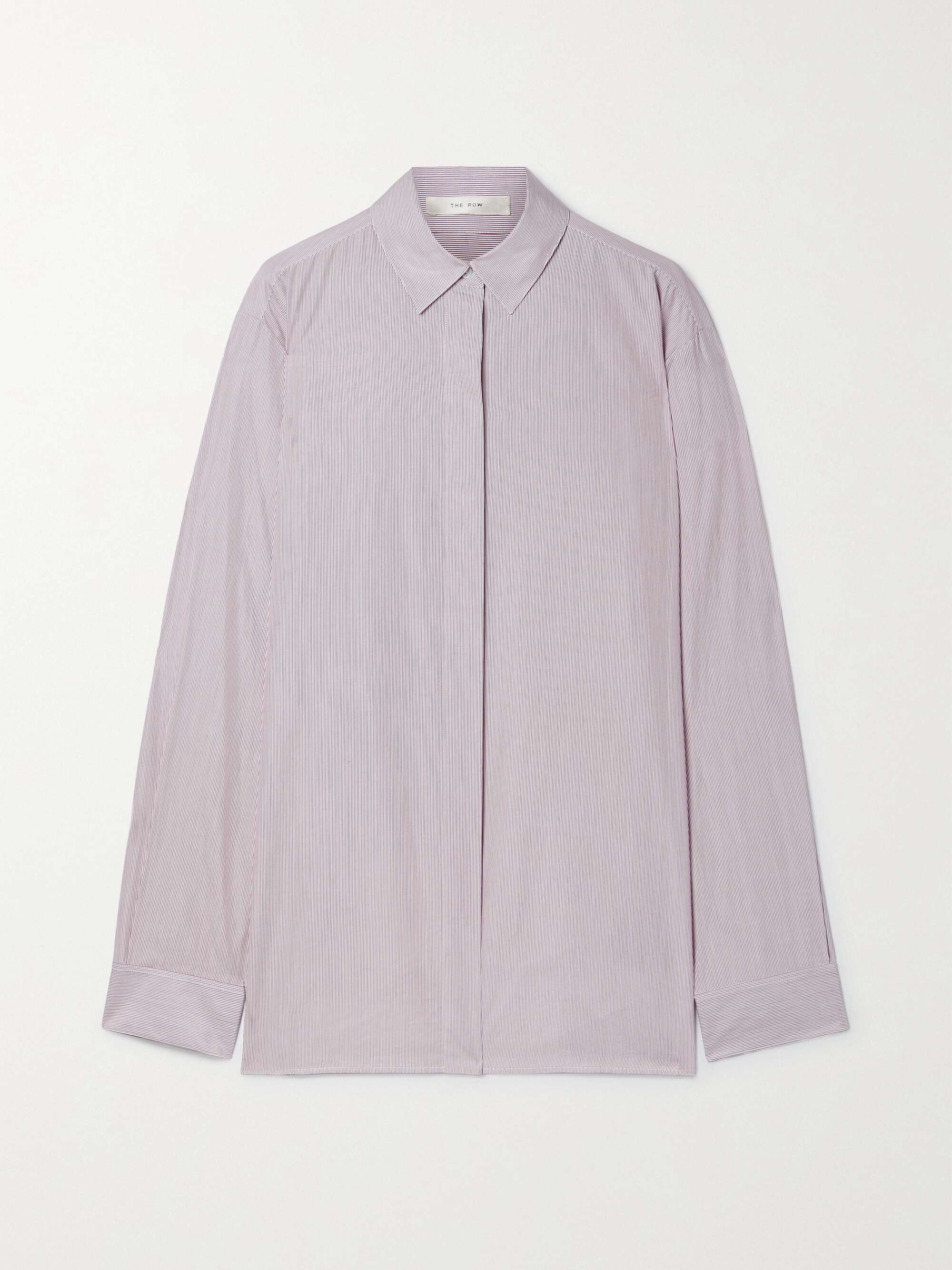 Off-white Big Sisea pinstriped cotton 