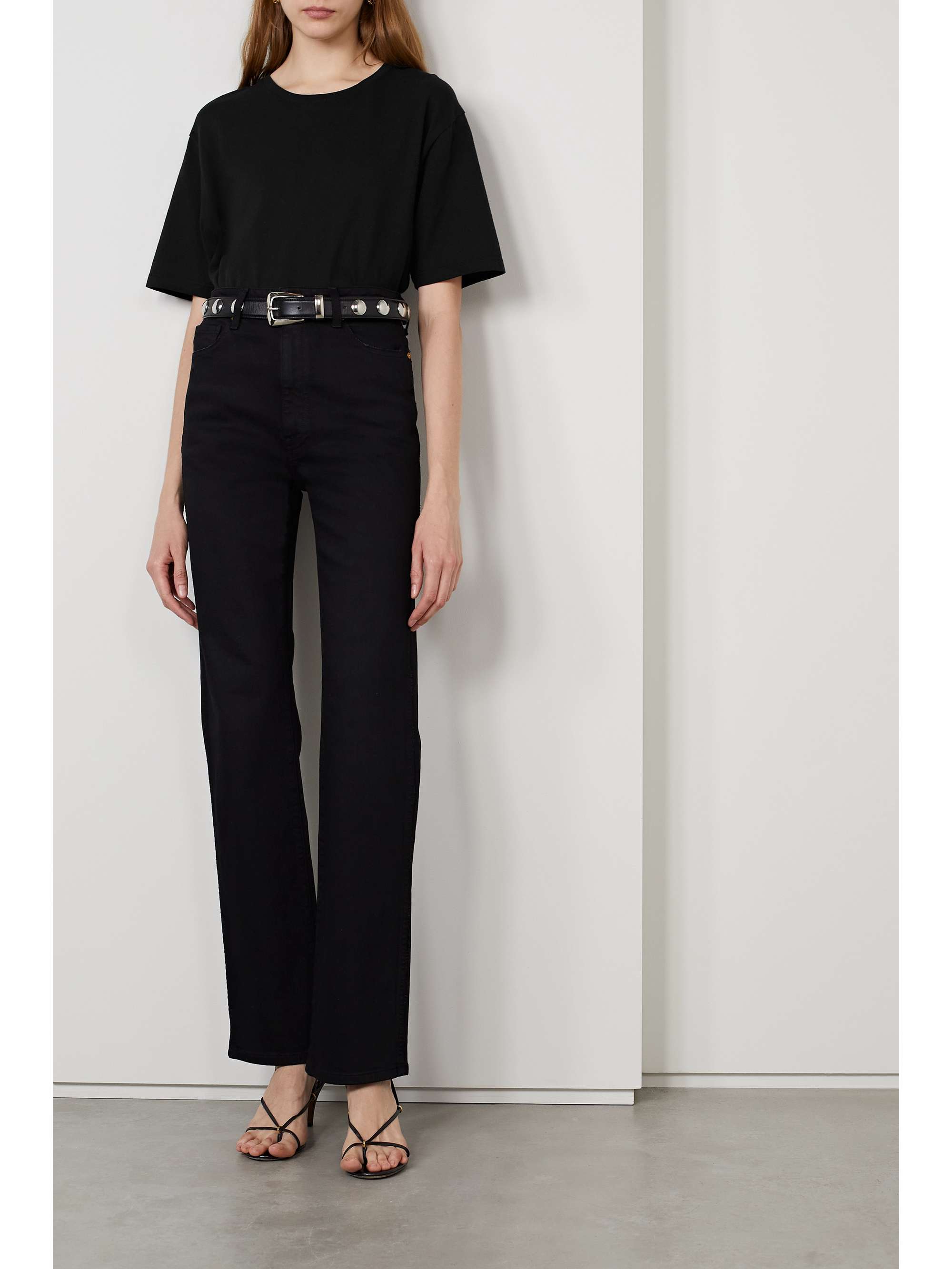 KHAITE Mae cotton-jersey T-shirt