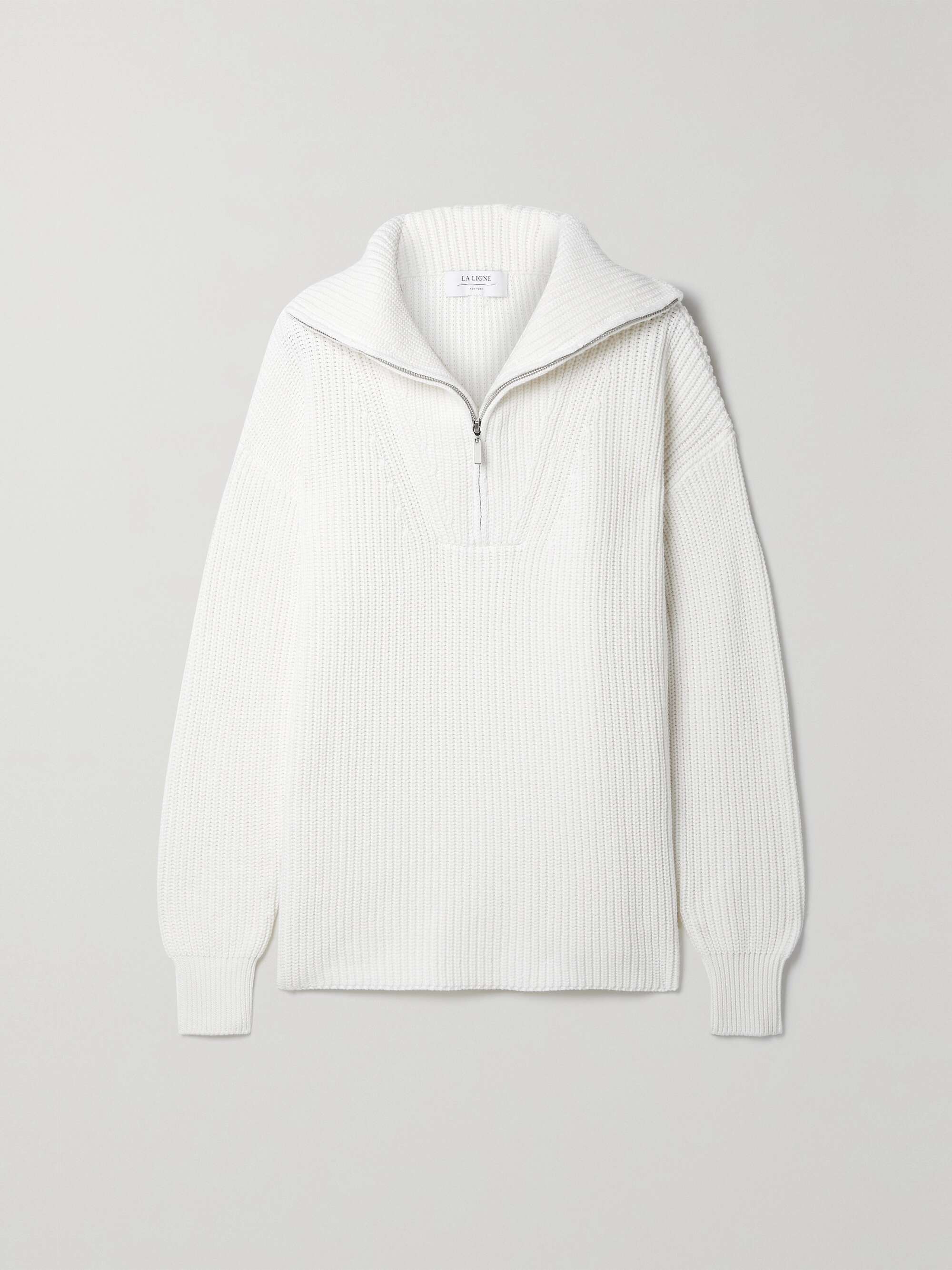LA LIGNE Jacques ribbed cotton sweater | NET-A-PORTER