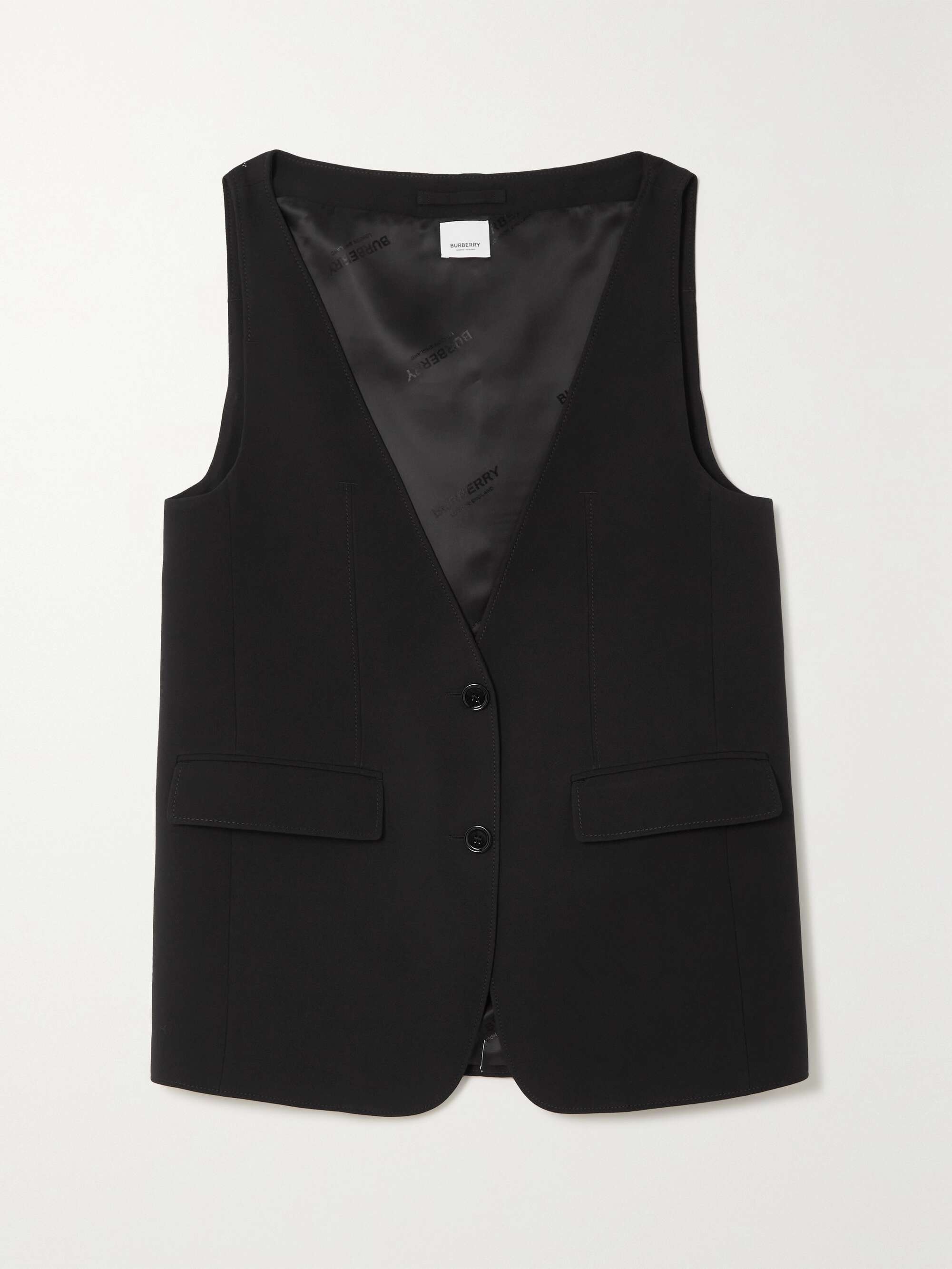 burberry vest for women