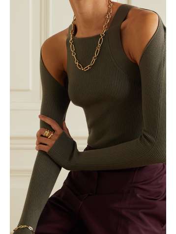 LAURA LOMBARDI Rafaella gold-plated necklace