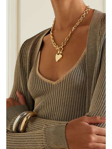 LAURA LOMBARDI Luisa gold-plated necklace