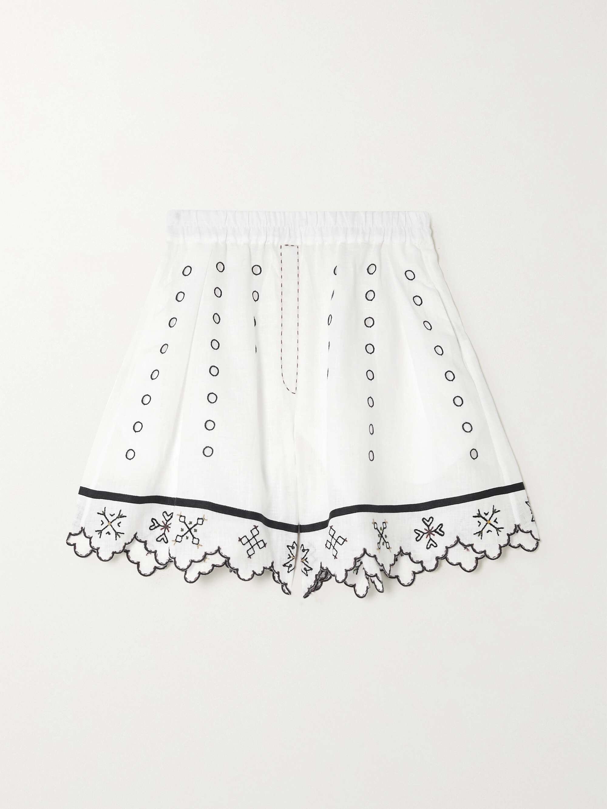 Thorns Tilbageholdelse gravid VITA KIN Greta embroidered broderie anglaise linen shorts | NET-A-PORTER Thorns Tilbageholdelse gravid VITA KIN Greta embroidered broderie anglaise linen shorts | NET-A-PORTER