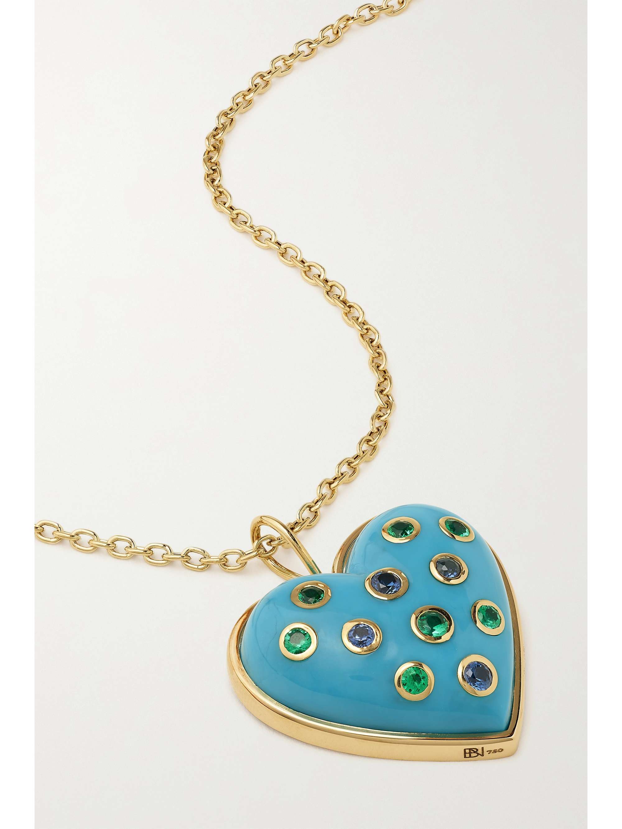 Gold Medium Heart 18-karat gold multi 