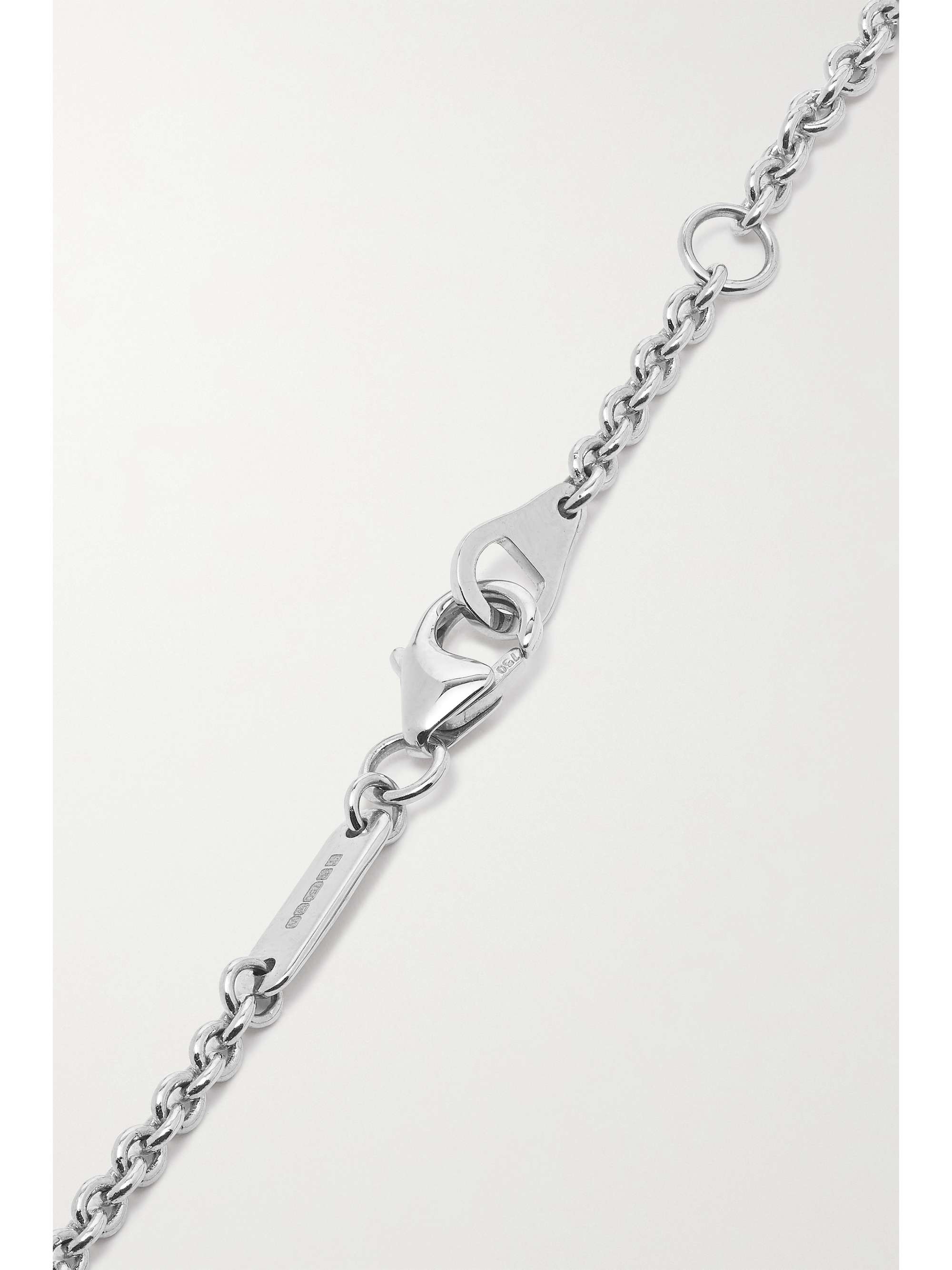 GARRARD Wings Classic 18-karat white gold diamond bracelet