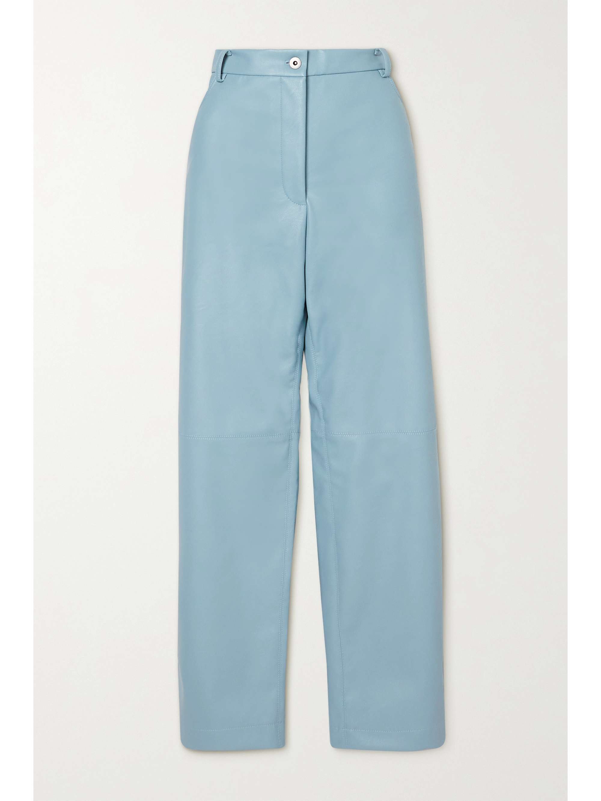 Blue Hailey vegetarian leather straight 