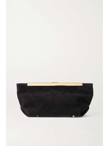 KHAITE Pochette en daim Aimee
