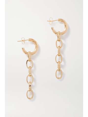 LOREN STEWART Gold earrings