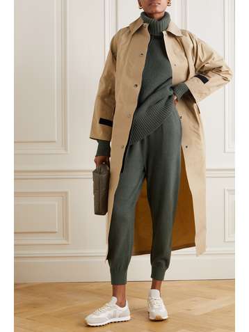 EXTREME CASHMERE N°56 Yogi cashmere-blend track pants